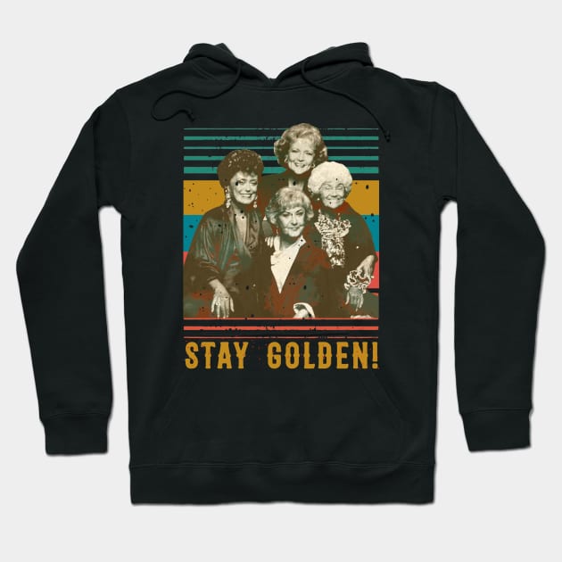 Vintage Stay Golden Hoodie by danterjad